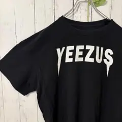 YEEZUS イーザス Tシャツ Lサイズ ブラック　カニエウェスト　ラップ
