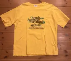 黄色　tシャツ
