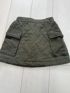 ZARA キルティングスカート 6 (116cm) オリーブグリーン