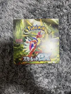 ポケカスカーレット一箱