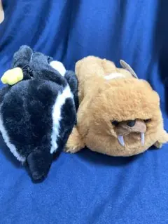 ぬいぐるみ  くったり  セイウチ  でかBIG ウォームブラウン ぬいぐるみ くったり セイウチ でかBIG ウォームブラウン - メルカリ