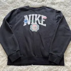 プリント　スウェット　黒　プリント　NIKE　ナイキ　メンズ　レディース