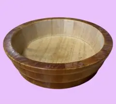 こね鉢 木製 手こね鉢 ねり飯台 ３８cm 麺こね鉢 ちらし寿司 インテリア