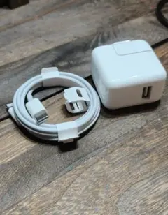 apple ライトニングケーブル　ACアダプター　4235