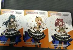 アイドルマスターツアーズ バナパス　花海咲季　月村手毬　藤田ことね　3枚セット