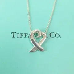 TIFFANY ティファニー ラビングハート ネックレス