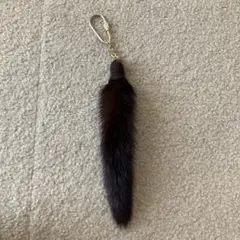 美品！しっぽ　キーホルダー