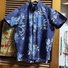 Kahu かりゆしウェアSサイズ ネイビー