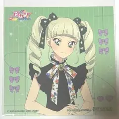 アイカツ　LinkRibbon アニメイト　特典　ステッカー ユリカ