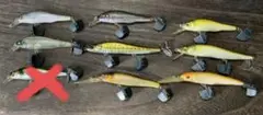 オールドメガバス入り、メガバスルアー9点セット