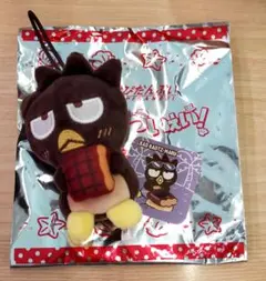 サンリオ　スシロー×はぴだんぶい　日焼け バッドばつ丸 マスコット