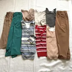 レディース服　まとめ売り　トップス　ブラウス　パンツ　9点