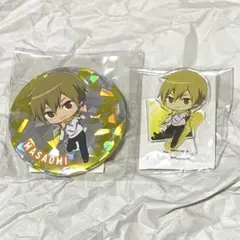 デュラララ 紀田正臣 くじ引き堂 原作20周年記念くじ アクスタ 缶バッジセット
