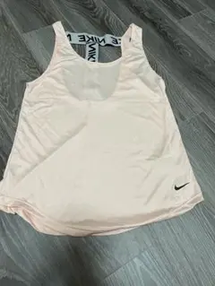Nike ピンク タンクトップ バックストラップ　ジムウェア　ヨガウェア