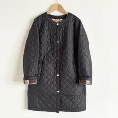 美品✨MACKINTOSH LONDON エマノーカラーキルティングコート　黒