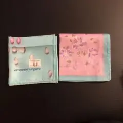 emanuel ungaro ハンカチ 2枚　ウンガロ