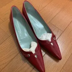 家リフォームにつき、処分にむけ値下げ！シガーソンモリソン　ボルドーパンプス
