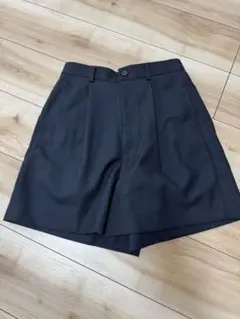 noir kei ninomiya ハーフパンツ ショートパンツ Noir Kei Ninomiya: Women's Double Waistband Shorts (Black