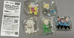 バックトゥザフューチャー　35周年記念　アクリルキーチェーン　ガチャ