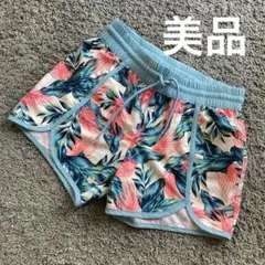 美品 kissmark フラワープリント サーフパンツ M 水着 ボードショーツ