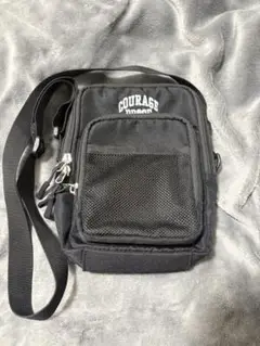 Courage Proof ブラックショルダーバッグ