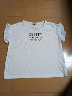 ピンクラテ 白Tシャツ サイズ140