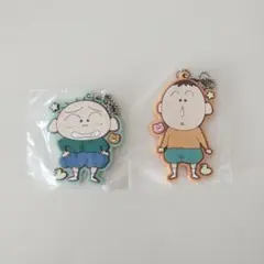 クレヨンしんちゃん　ラバーマスコット　2個まとめ売り