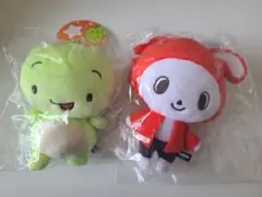 まいぜんシスターズ　ぬいぐるみポーチ　ぜんいち　マイッキー　２体セット