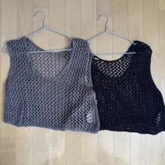 JEANASIS 5GホールメッシュNS ブラック&ブラウン