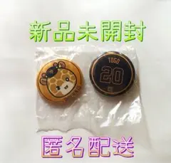ジャイアンツ　エニマイくじ　缶バッジ