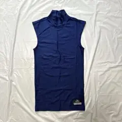 デサント　DESCENTE ノースリーブ　アンダーシャツ　Lサイズ　青