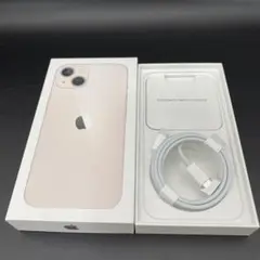 A77【箱】Apple iPhone 13 ピンク USB-Cケーブル付き