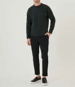 AOURE ヴェッキオ プレーンストレッチ ジャージー トラックパンツ