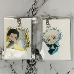 呪術廻戦 懐玉・玉折 ぷちめもっ！ 五条悟 夏油傑 アクキー アクリルキーホルダ