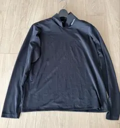 08sircus High Neck Long Sleeve Top BLACK