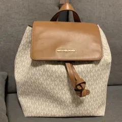 マイケルコースリュック白ホワイトMICHAEL KORS モノグラム