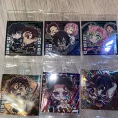 鬼滅の刃 ウエハース 6個セット
