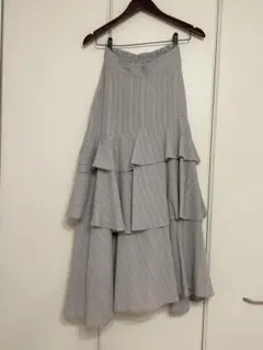 GRL アシンメトリーティアードスカート