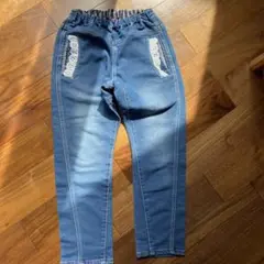 zuppa di zuccaデニムブルー ゴムウエストパンツ