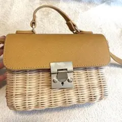 最終値下げ!! ZARA 夏カゴバック