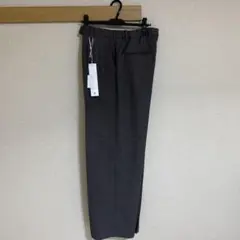 SEMI WIDE STRAIGHT WOOLY SLACKS