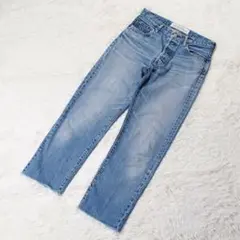 カットオフ《THE SHINZONE》ルーズストレート(36)加工 デニムパンツ
