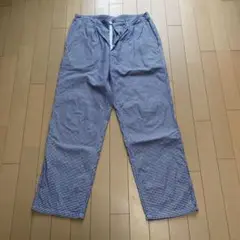 KEMPEL ケンペル　チェック柄 ワークパンツ