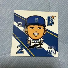 横浜DeNAベイスターズ　牧選手 ステッカー