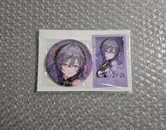 にじさんじ 綺沙良 誕生日グッズ 箔押し缶バッジ チェキ風カード ③