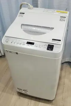ゆう　一部地域送料無料！高年式　シャープ　洗濯乾燥機　　ES-TX5E 2025年最新】es-tx5eの人気アイテム - メルカリ