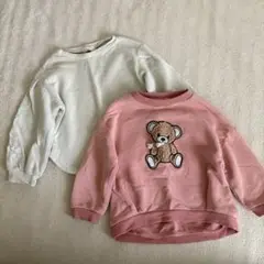 トレーナー 95cm 2点セット　保育園　まとめ売り　女の子