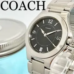 277 COACH コーチ時計 メンズ腕時計 デイト シンプル シルバー 人気