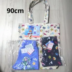 【新品】しまむら　リトシー　ハッピーバッグ　トイ・ストーリー　バッグ　パンツ