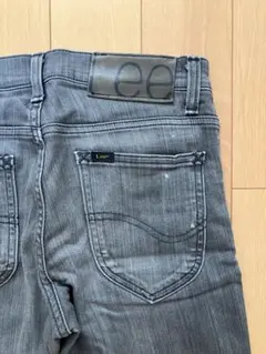 LEE ダークグレー スキニーデニム
